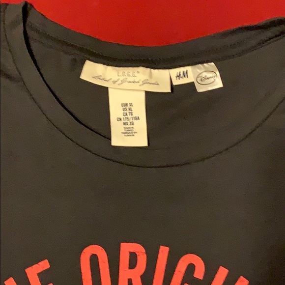 Disney H&M Black Mickey Mouse Shirt size XL - Picture 3 of 5